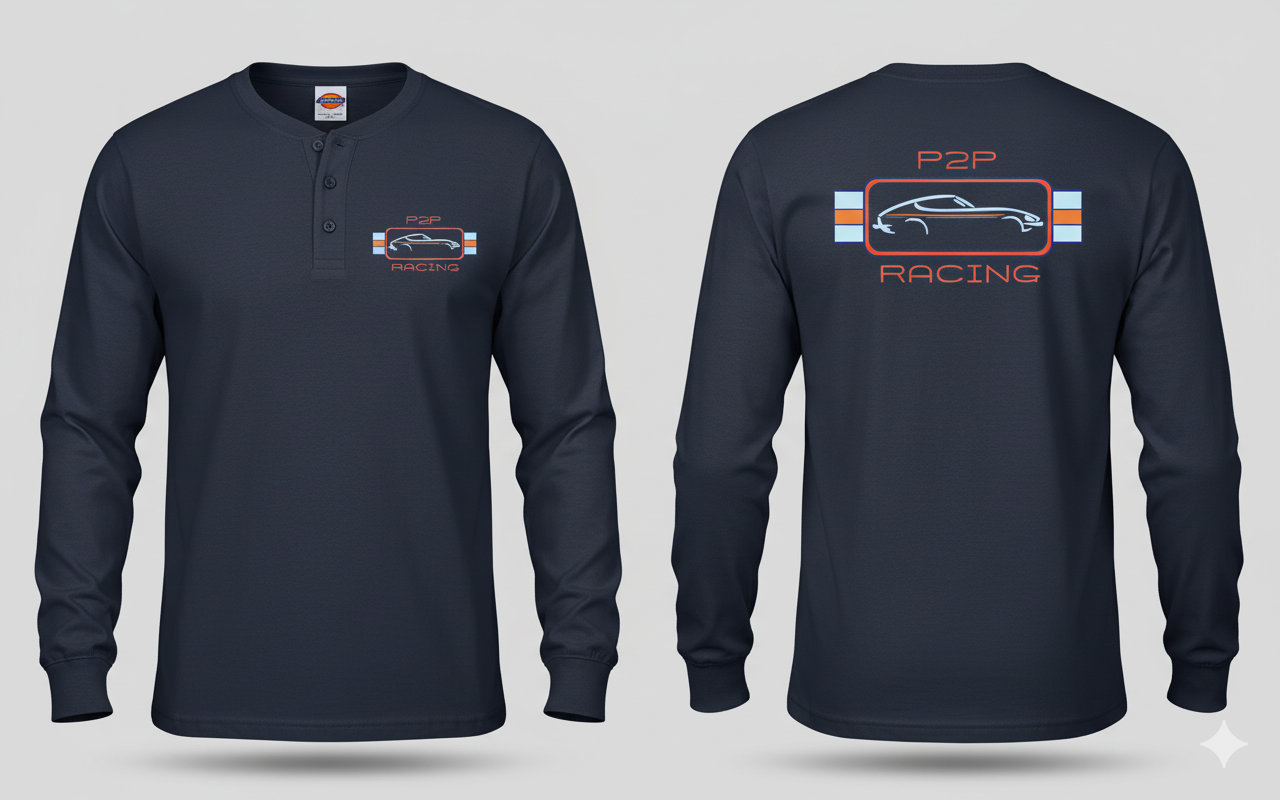 Classic P2P Racing Dickies® Longsleeve Workshirt