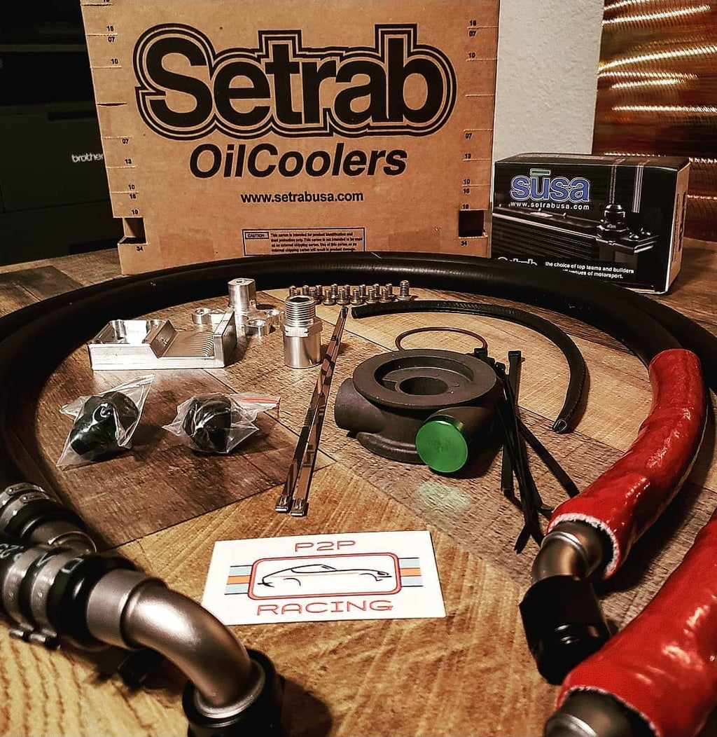 P2P Racing FA and EJ Oil Cooler Kit - PnP